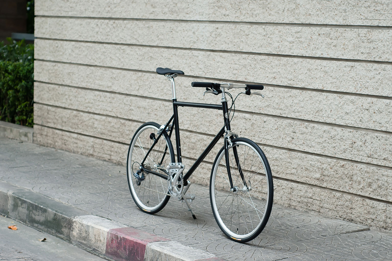 รถจักรยานรุ่น tokyobike cs sport matt black สีพิเศษ สีดำด้าน