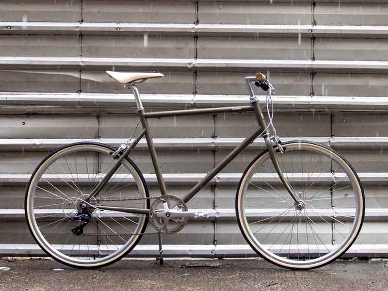 จักรยานแต่ง tokyobike plus 26 sandbrown with Brooks Cambium natural set