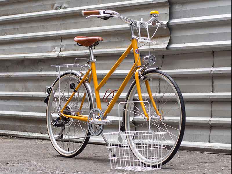 tokyobike plus bisou with front basket อุปกรณ์จักรยาน ตะกร้าหน้า